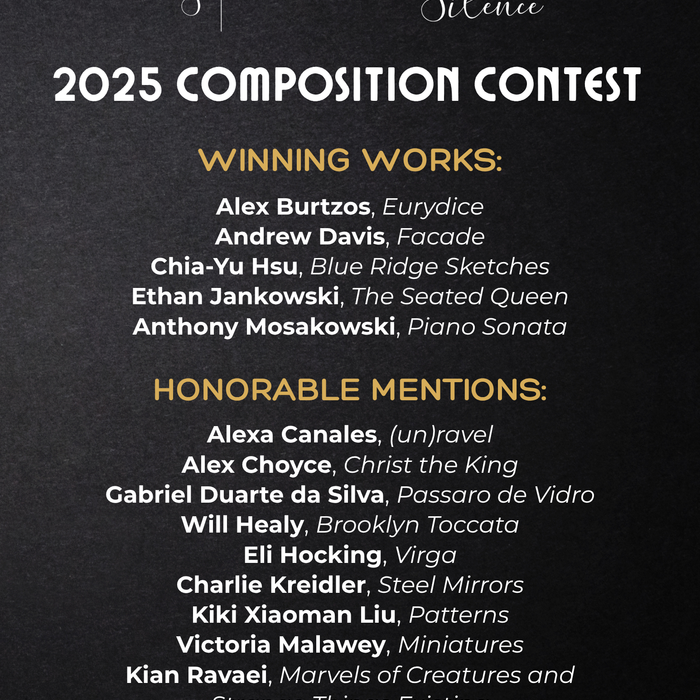 2025 Composition Contest Winning Works