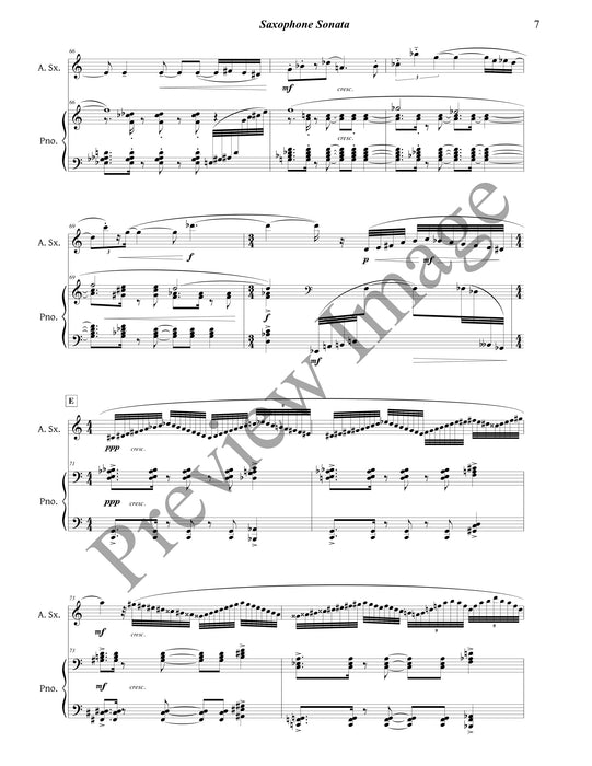 Saxophone Sonata