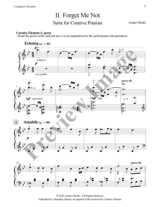 Suite for Creative Pianists